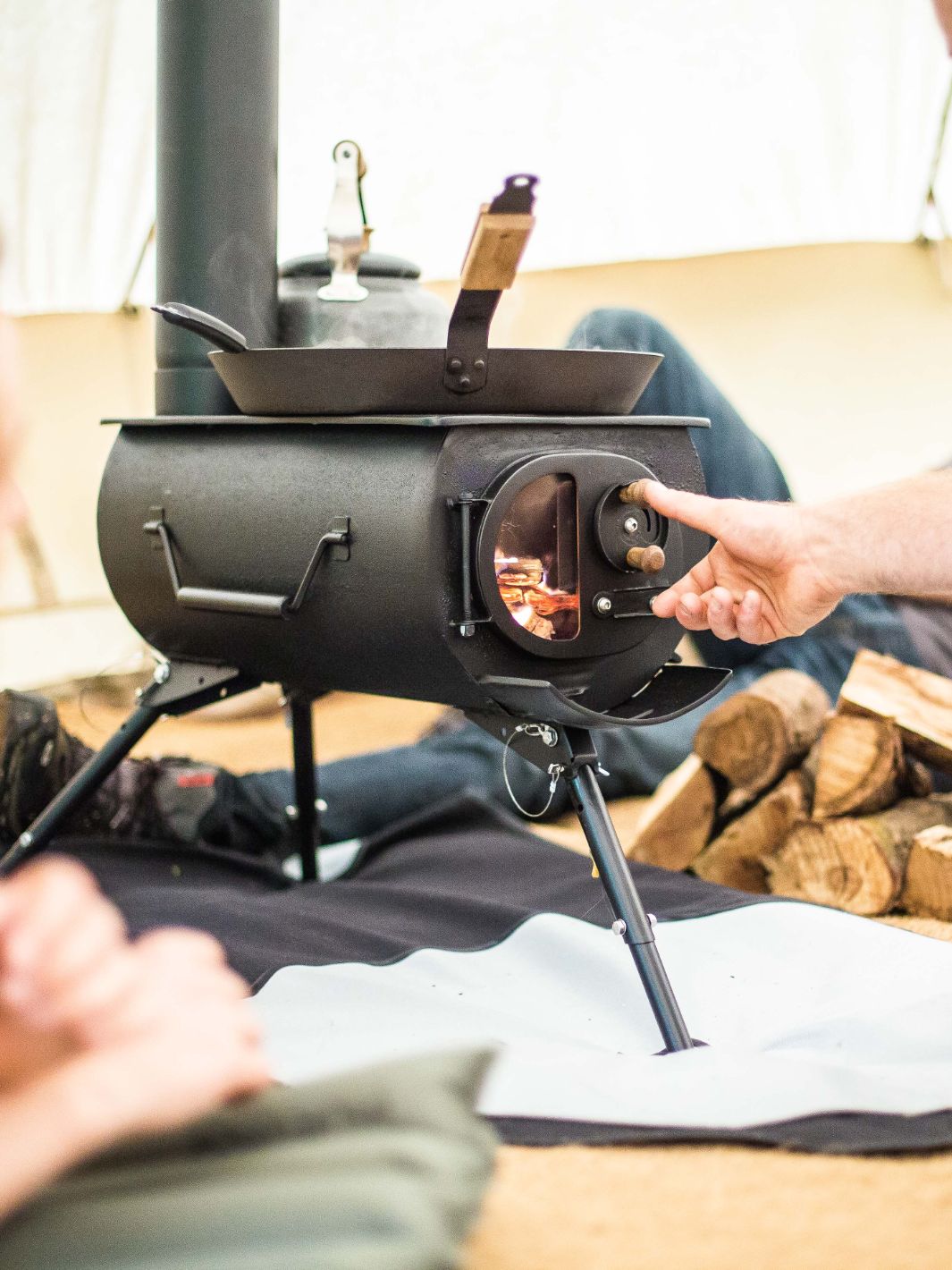 k*s様 ANEVAY The Frontier Plus Stove T The Frontier Plus™ - Outdoor Wood Burning Stove - Anevay Stoves