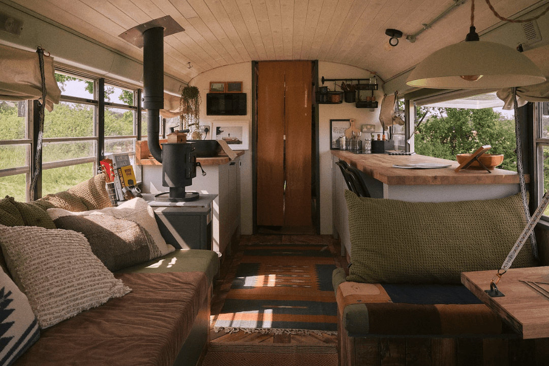 Anevay Shepherd Stove - small stove for tiny spaces, houses, sheds, vans & studios