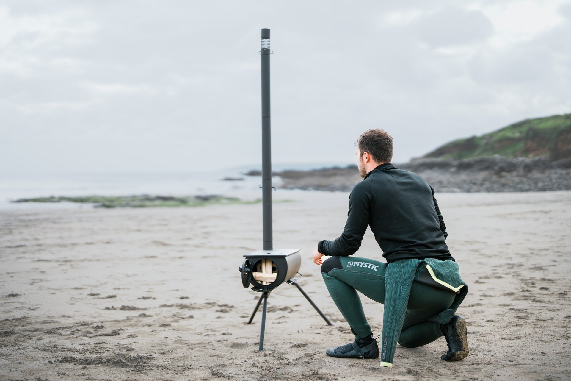 The Frontier Plus™ - Outdoor Wood Burning Stove - Anevay Stoves