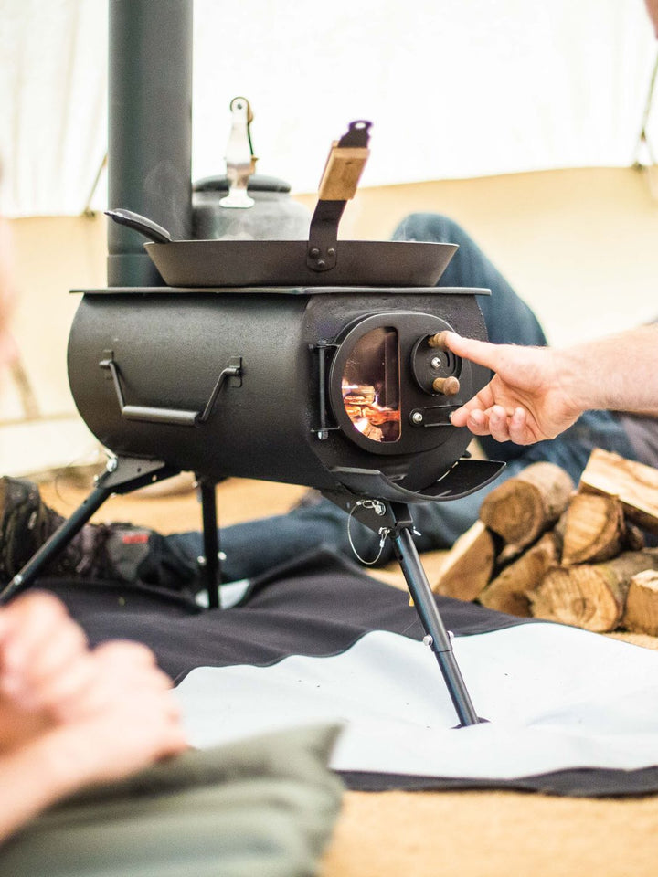 Anevay Frontier Plus - Outdoor Wood Burning Stove.
