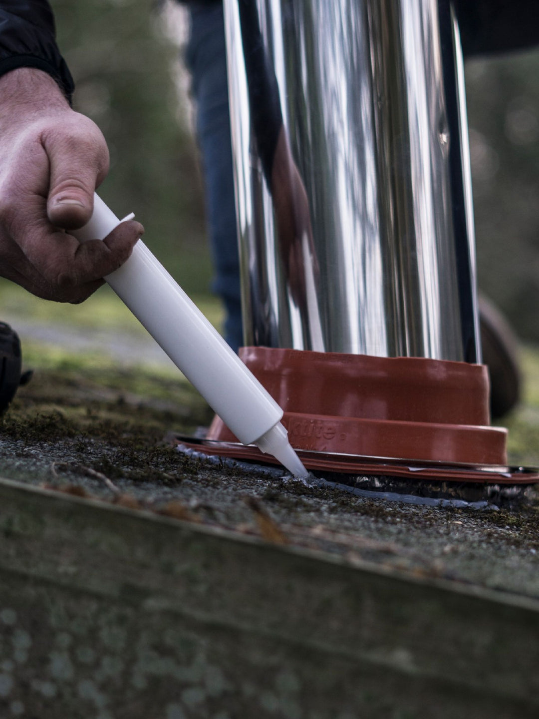 4" Insulated Flue Shed Flashing Kit