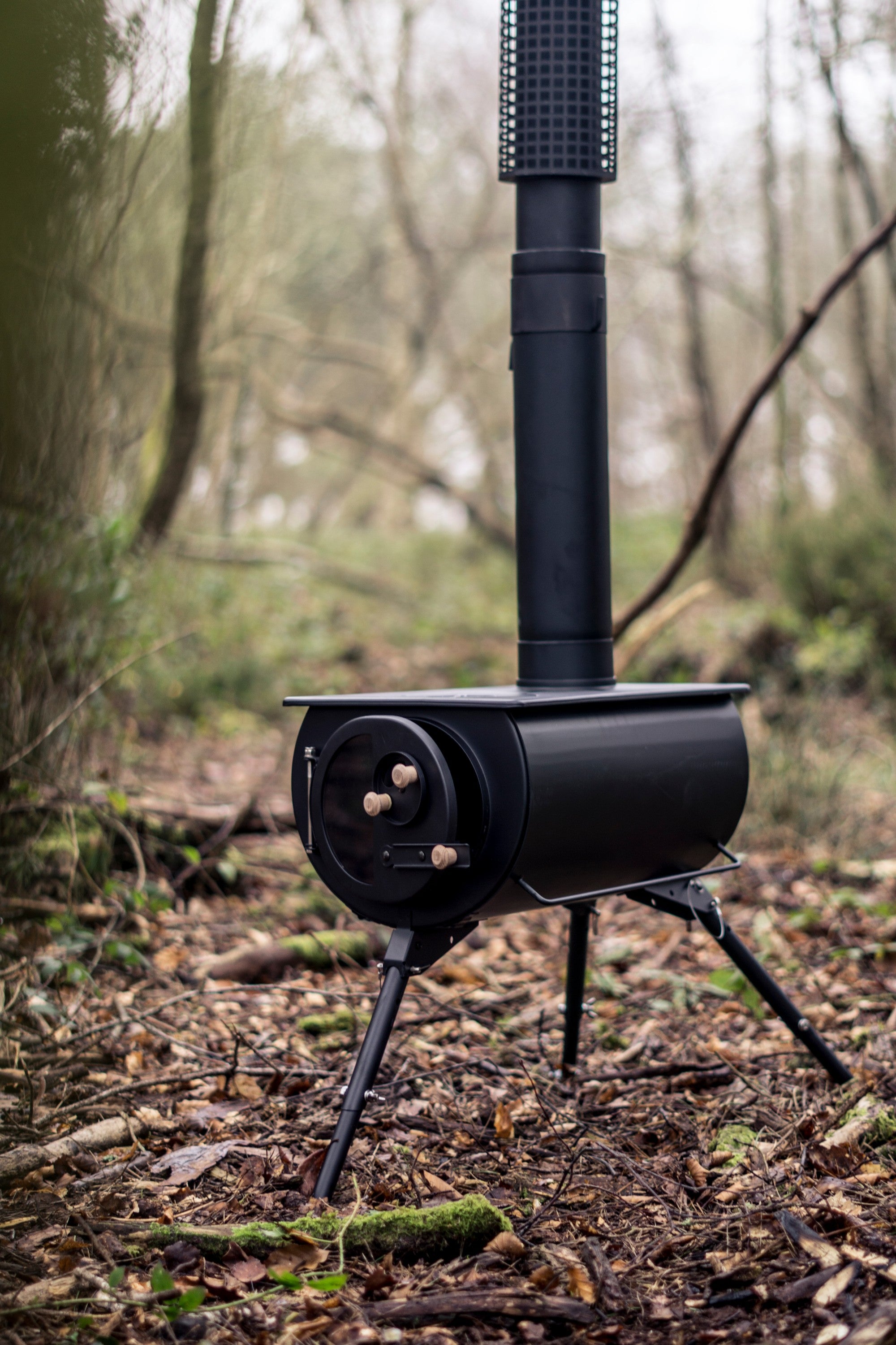 Frontier Plus Tipi Kit. Portable Wood Burning Stoves. Anevay Stoves